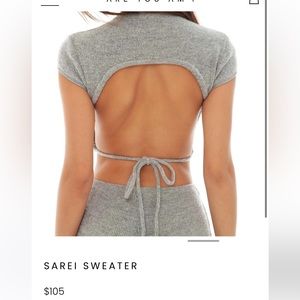 Are You Am I Sarei sweater